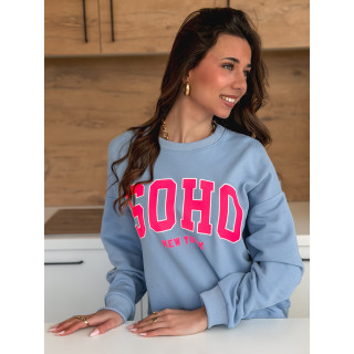 Pull Adaya - Bleu/Rose