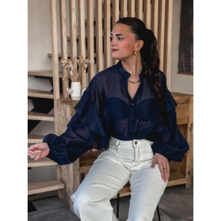 Chemise Soanna - Bleu marine