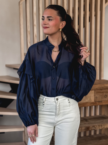 Chemise Soanna - Bleu marine