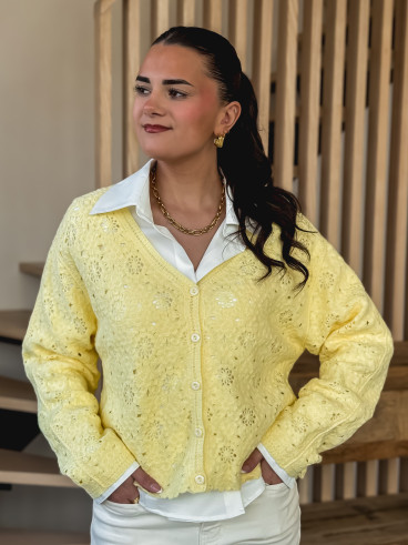 Gilet Onéllia - Jaune