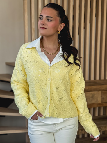 Gilet Onéllia - Jaune