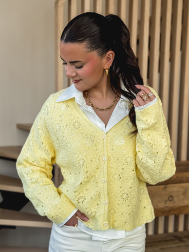 Gilet Onéllia - Jaune