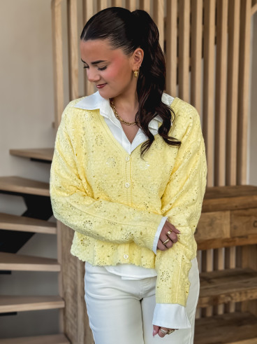 Gilet Onéllia - Jaune