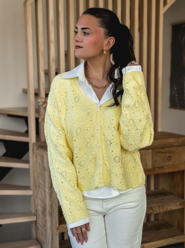 Gilet Onéllia - Jaune