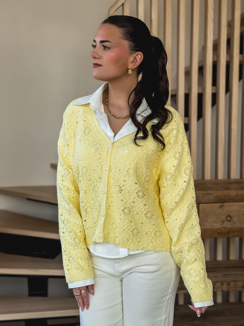 Gilet Onéllia - Jaune