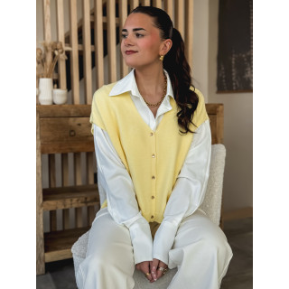 Gilet Gabbie - Jaune