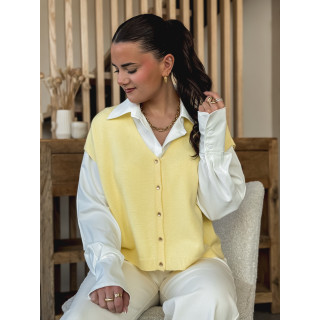 Gilet Gabbie - Jaune