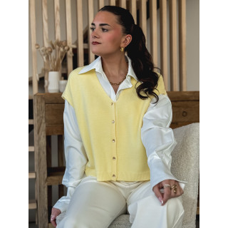 Gilet Gabbie - Jaune