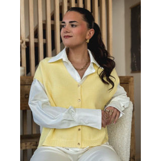 Gilet Gabbie - Jaune
