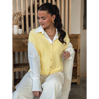 Gilet Gabbie - Jaune