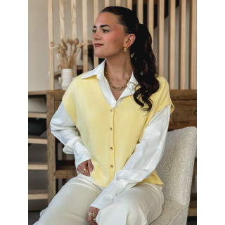 Gilet Gabbie - Jaune