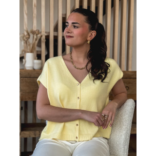 Gilet Gabbie - Jaune