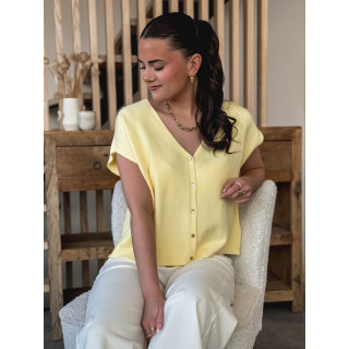 Gilet Gabbie - Jaune