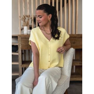 Gilet Gabbie - Jaune