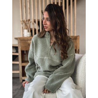Pull teddy Nallia - Kaki