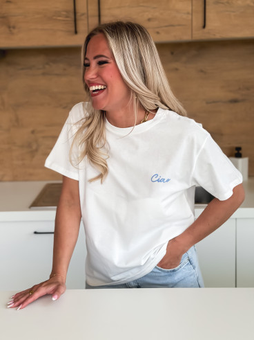 T-shirt Wissem - Blanc