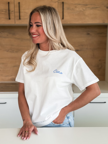 T-shirt Wissem - Blanc T-shirt Wissem - Blanc