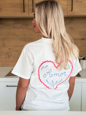 T-shirt Wissem - Blanc T-shirt Wissem - Blanc