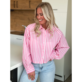 Chemise Siena - Rose/Blanc