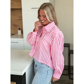 Chemise Siena - Rose/Blanc