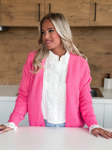 Gilet Amorine - Rose