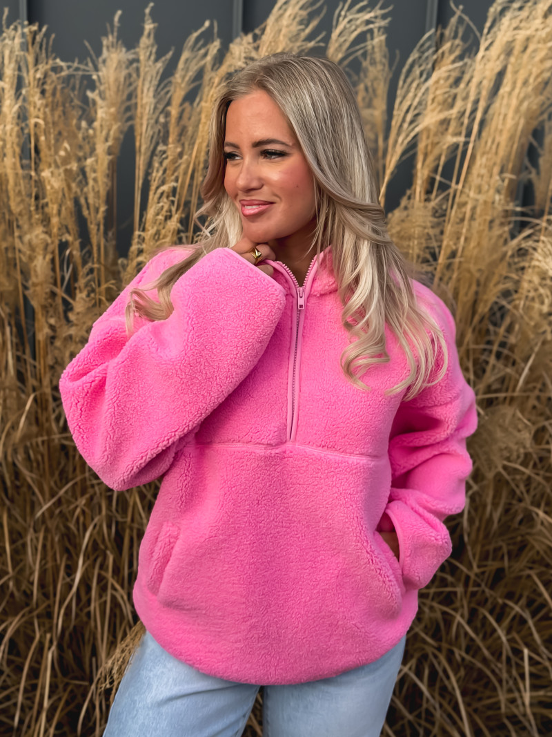 Pull teddy Nallia - Rose