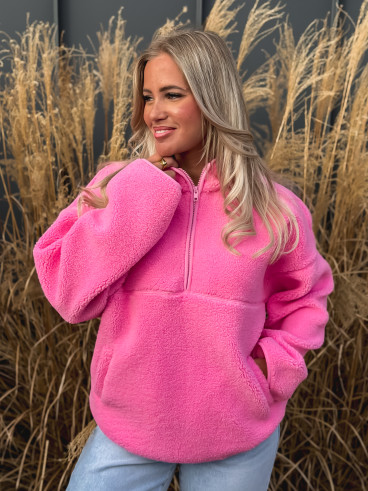 Pull teddy Nallia - Rose