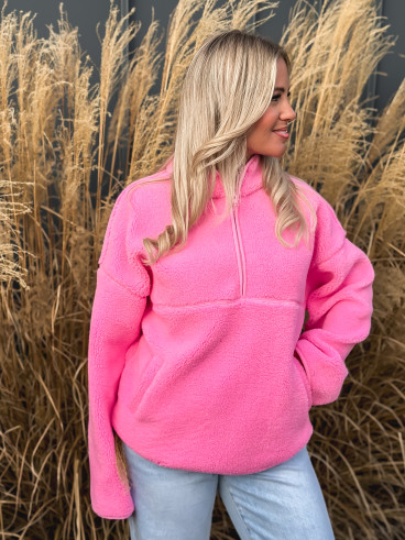 Pull teddy Nallia - Rose