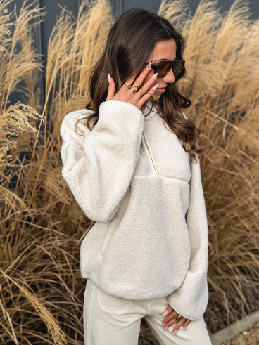 Pull teddy Nallia - Ecru