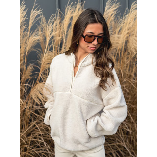 Pull teddy Nallia - Ecru