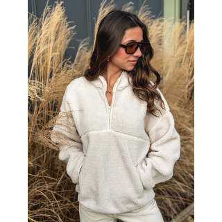 Pull teddy Nallia - Ecru