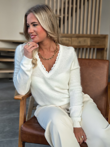 Pull Maollia - Ecru Pull Maollia - Ecru