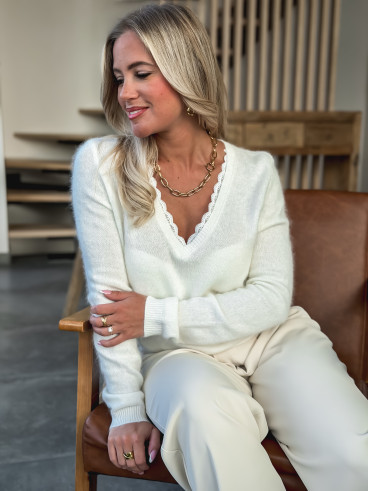 Pull Maollia - Ecru Pull Maollia - Ecru