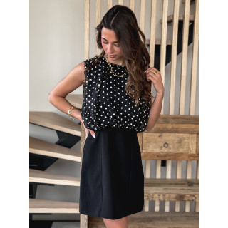 Robe courte Kalysa - Noir