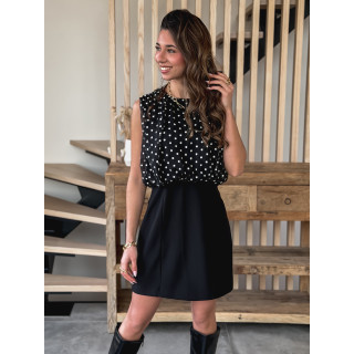 Robe courte Kalysa - Noir