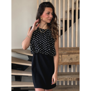 Robe courte Kalysa - Noir