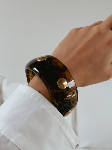 Bracelet Moréal - Chocolat