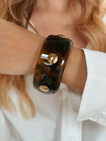 Bracelet Moréal - Chocolat