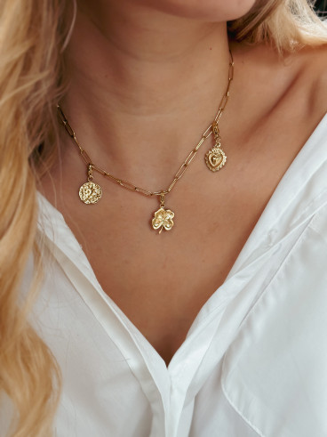 Collier à charms Mirana - Doré
