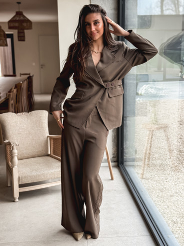 Blazer Molia - Chocolat