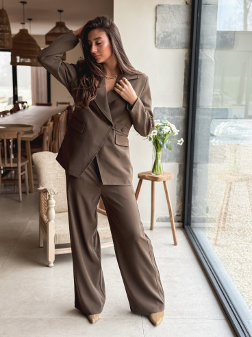 Blazer Molia - Chocolat