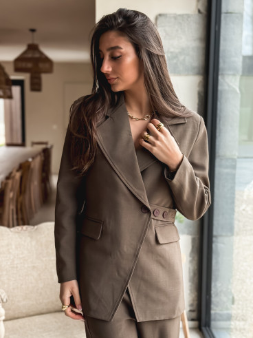 Blazer Molia - Chocolat