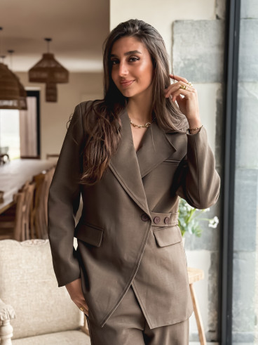 Blazer Molia - Chocolat