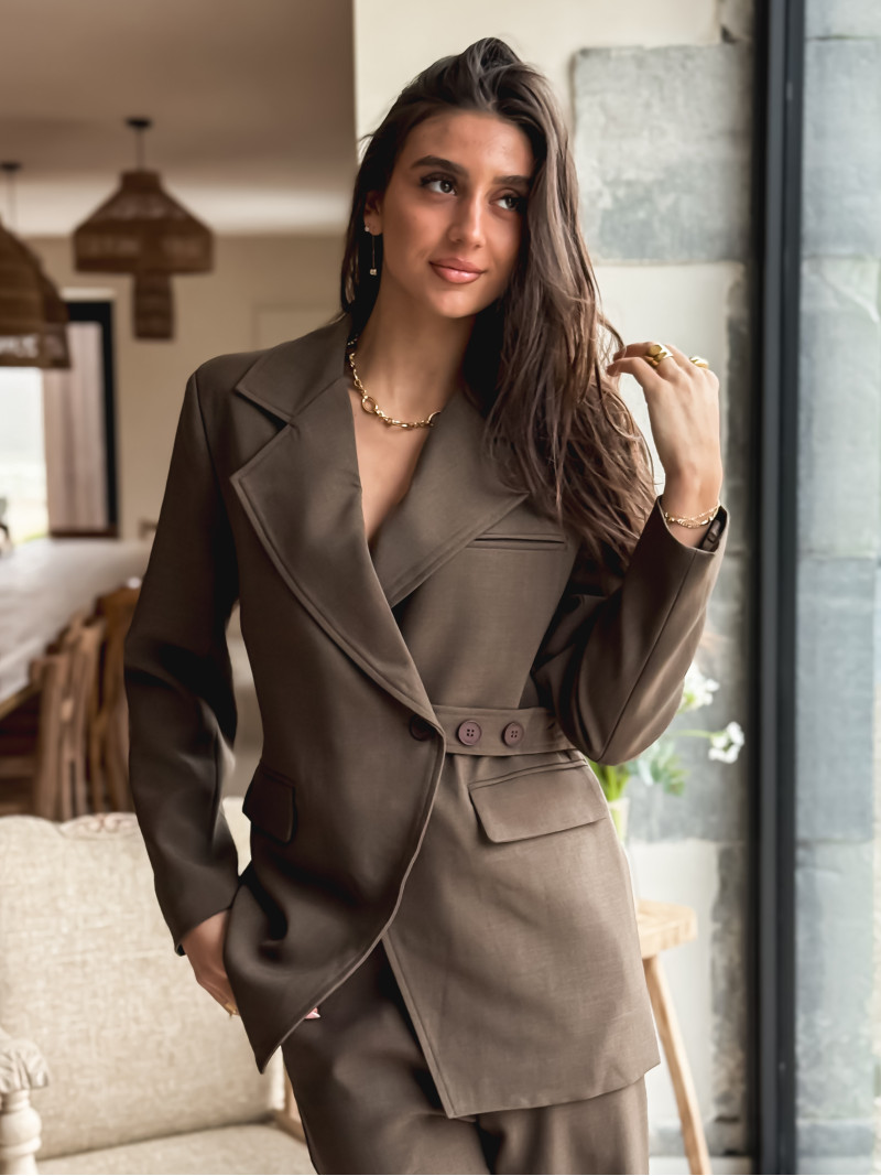 Blazer Molia - Chocolat