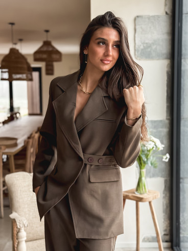 Blazer Molia - Chocolat