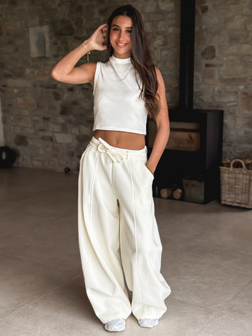 Pantalon Harmonie - Ecru Pantalon Harmonie - Ecru