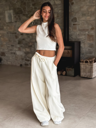 Pantalon Harmonie - Ecru Pantalon Harmonie - Ecru