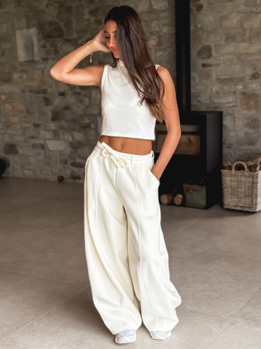 Pantalon Harmonie - Ecru Pantalon Harmonie - Ecru