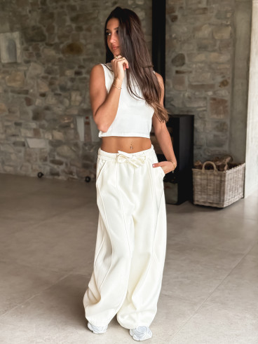 Pantalon Harmonie - Ecru Pantalon Harmonie - Ecru