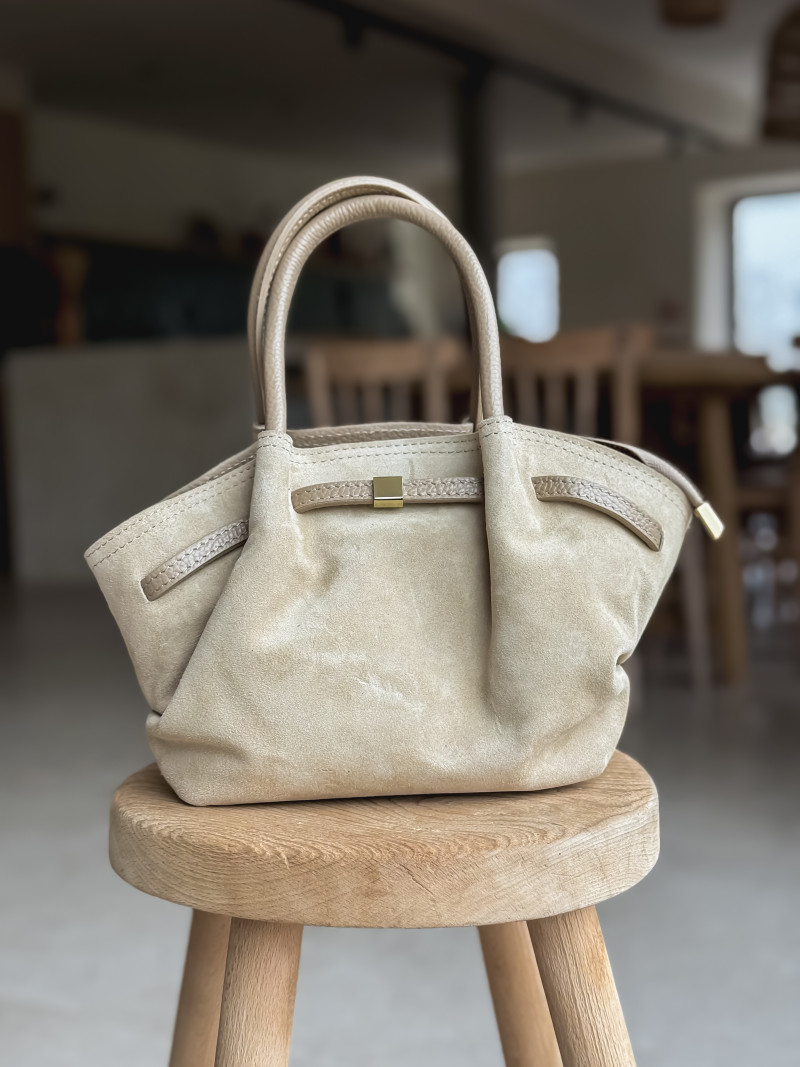 Sac en daim Acelya - Beige Sac en daim Acelya - Beige